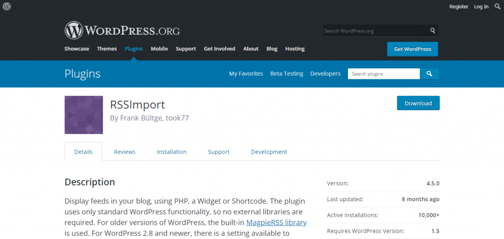 best rss feed plugin for wordpress