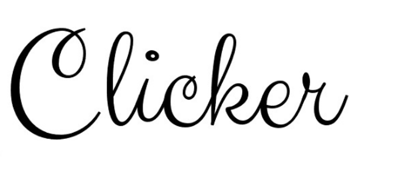 Clicker Script Font Download