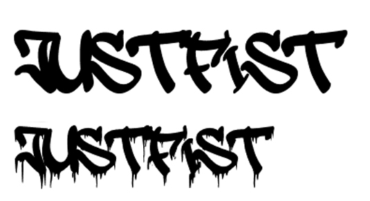 Spray Paint Graffiti Font Generator